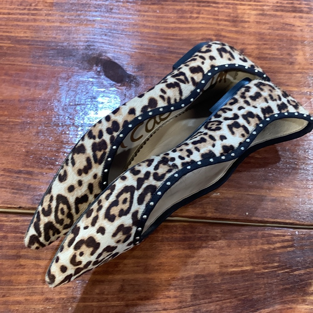 Sam Edelman Rivera Flats Animal Print Sz 7.5 - Picture 17 of 17